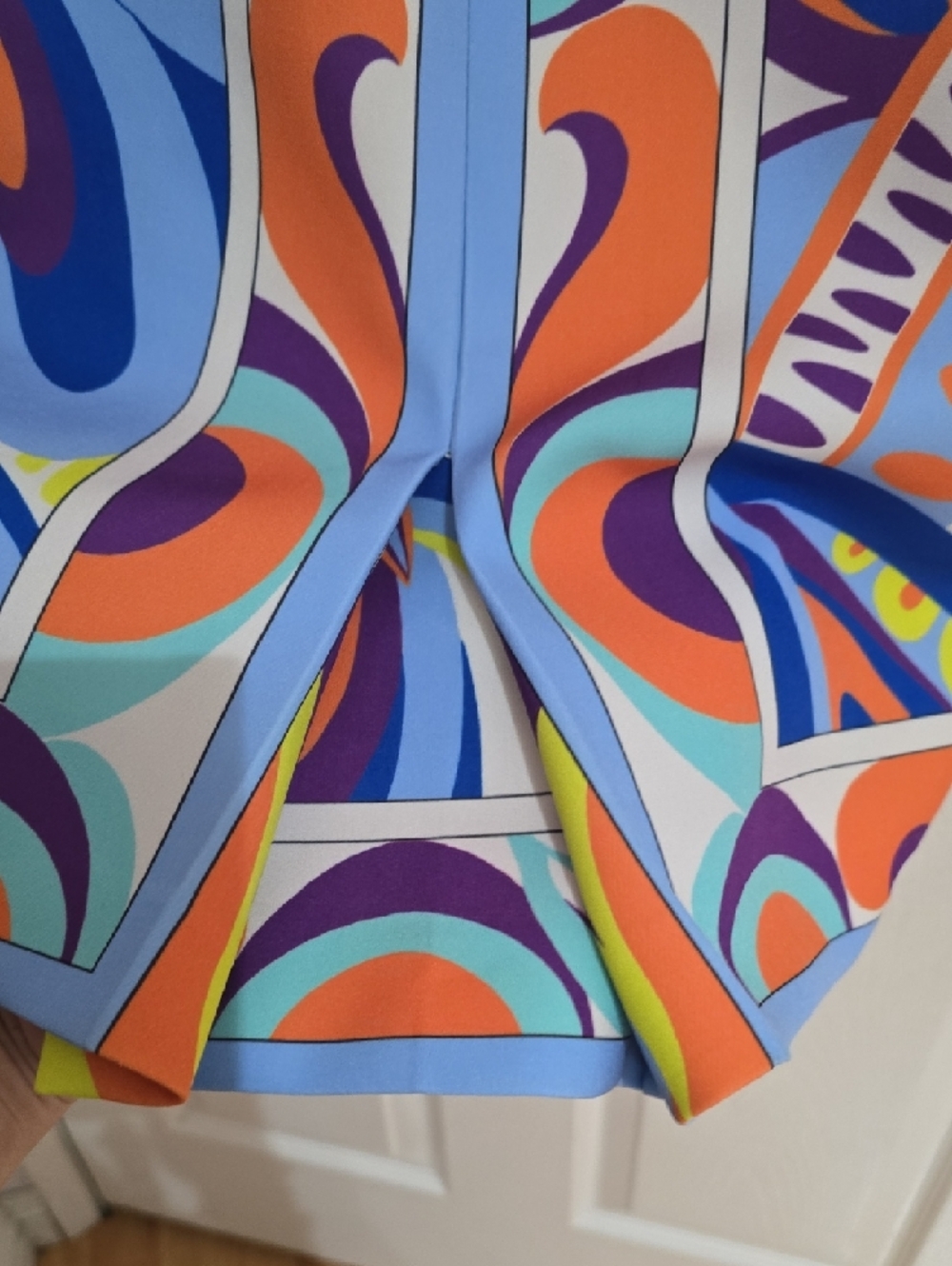 Zara Multicolor Retro Swirl Sleeveless Tunic NWOT - Picture 3 of 5